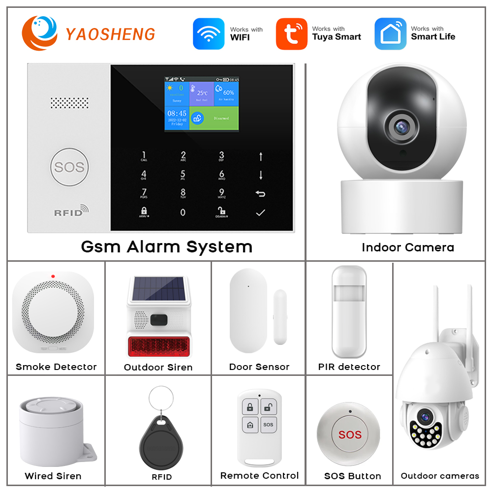 Home Automation Kit - Sistema di allarme 4G Sicurezza domestica