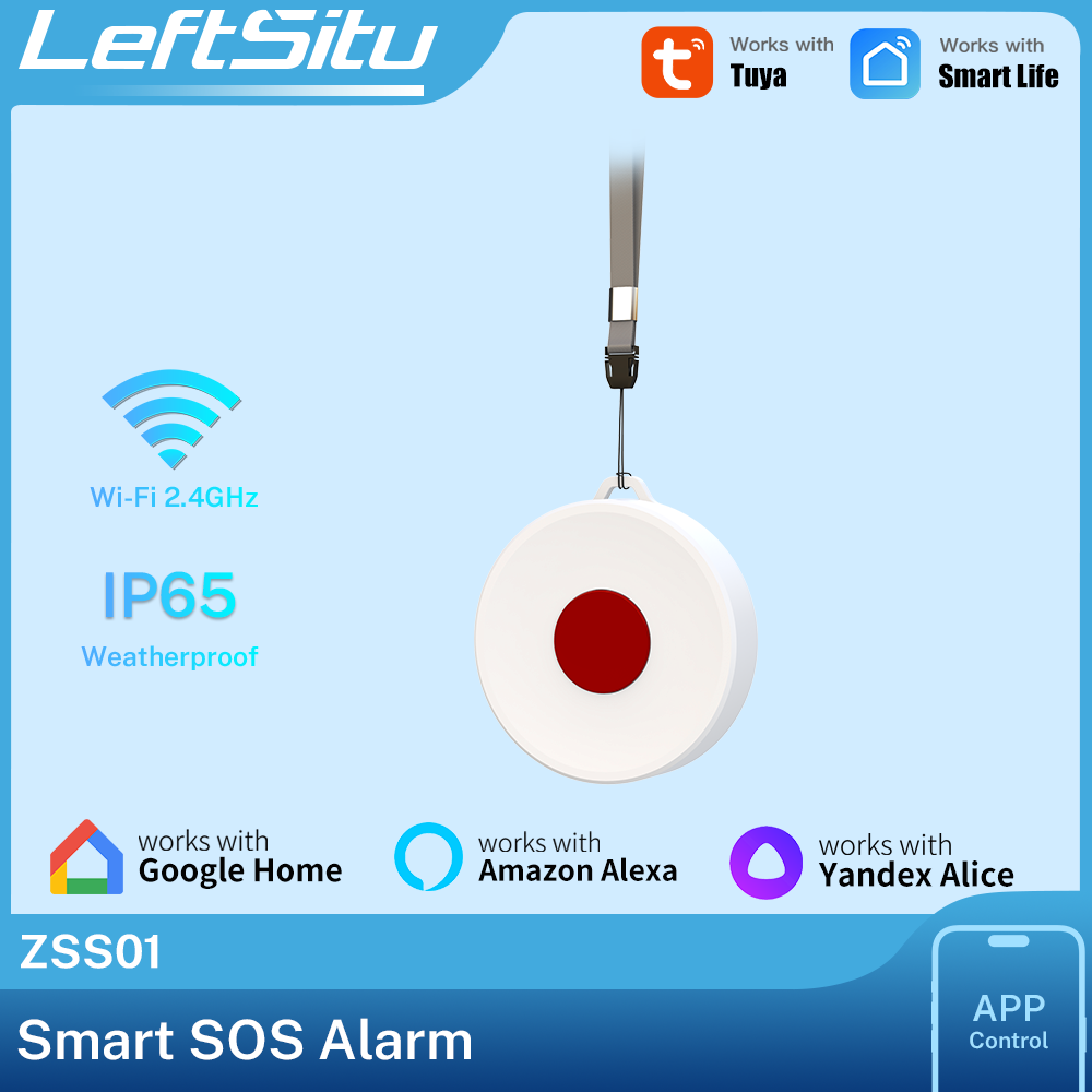 Smart Home Button - Pulsante Intelligente Tuya ZigBee IP65, Interruttore