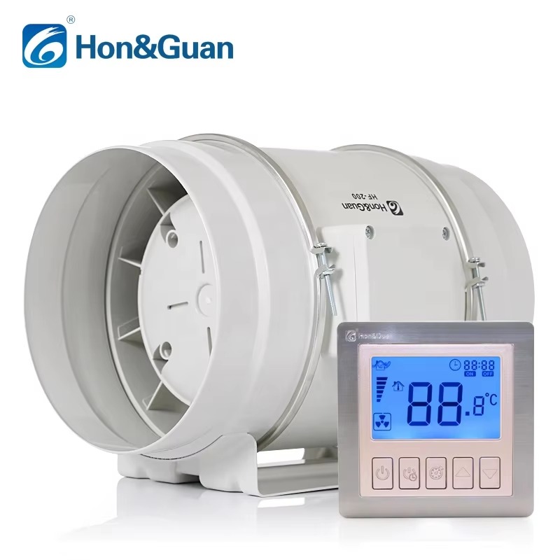 Smart Bathroom Fan - Vendite calde Ventilatore intelligente cablato intelligente