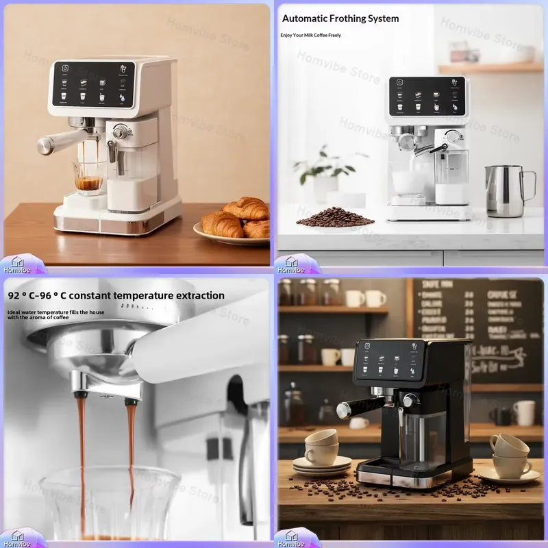 Smart Home Kitchen - Macchina per Caffè Espresso con Pressione