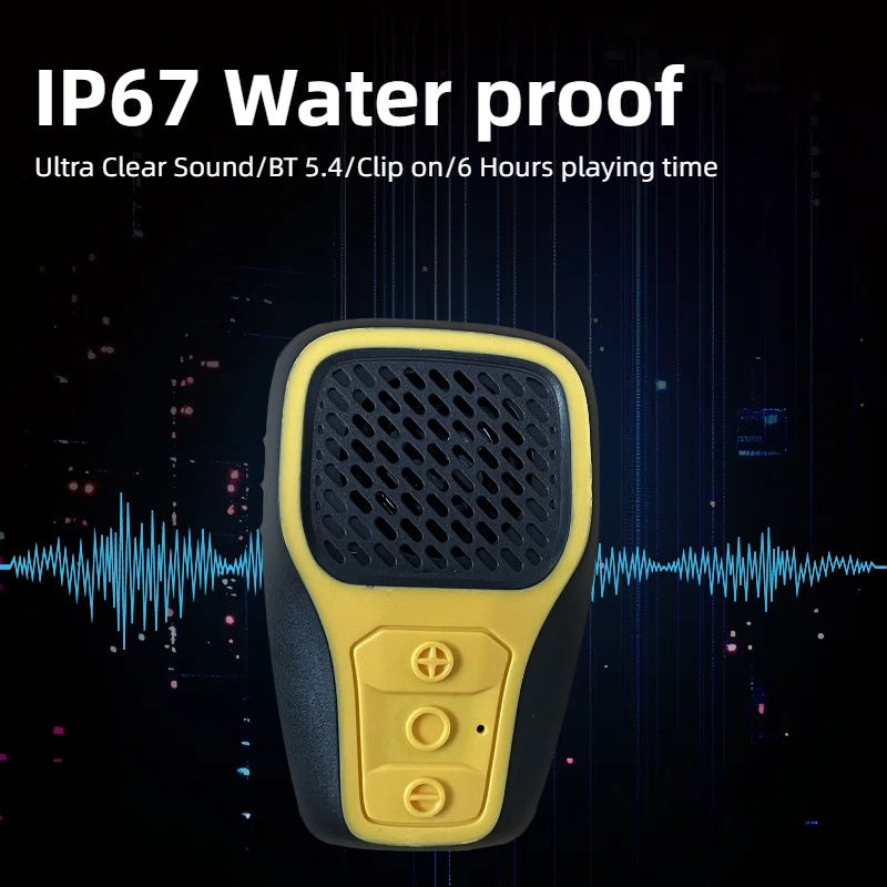Homesmart Online - Mini altoparlante Bluetooth con clip indossabile: