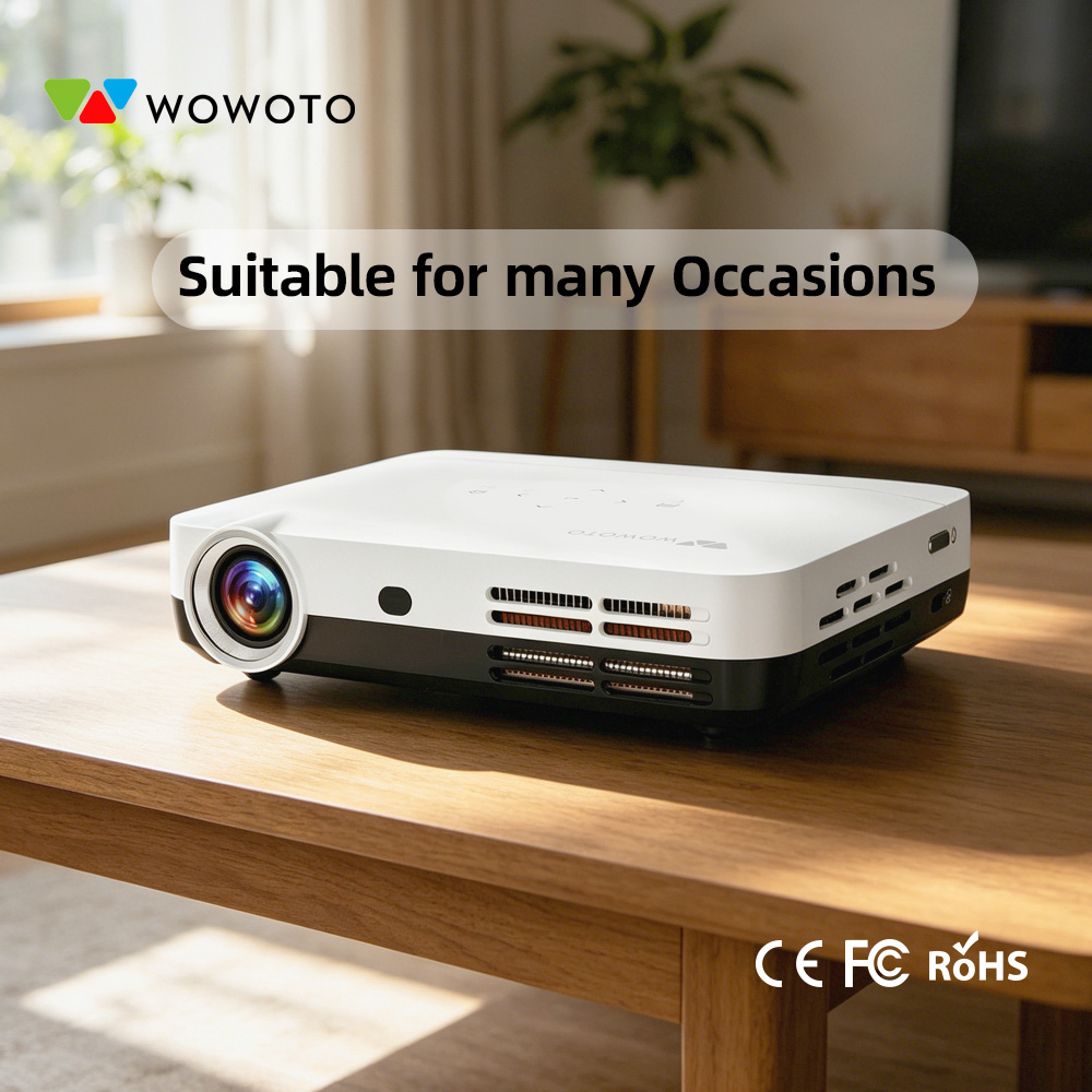 Smart Home Theater - WOWOTO Proiettore Portatile Mini Home Theater