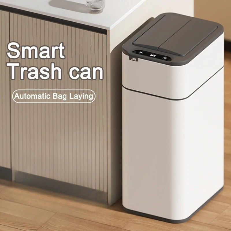 Smart Home Kitchen - Cestino Intelligente con Coperchio 15L/20L in