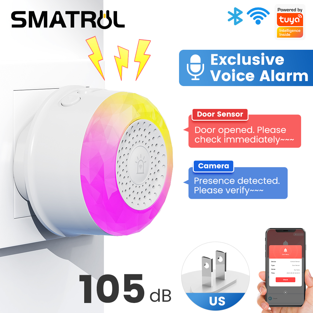 Smart Home Project - Sensore di Allarme Sonoro e Luminoso