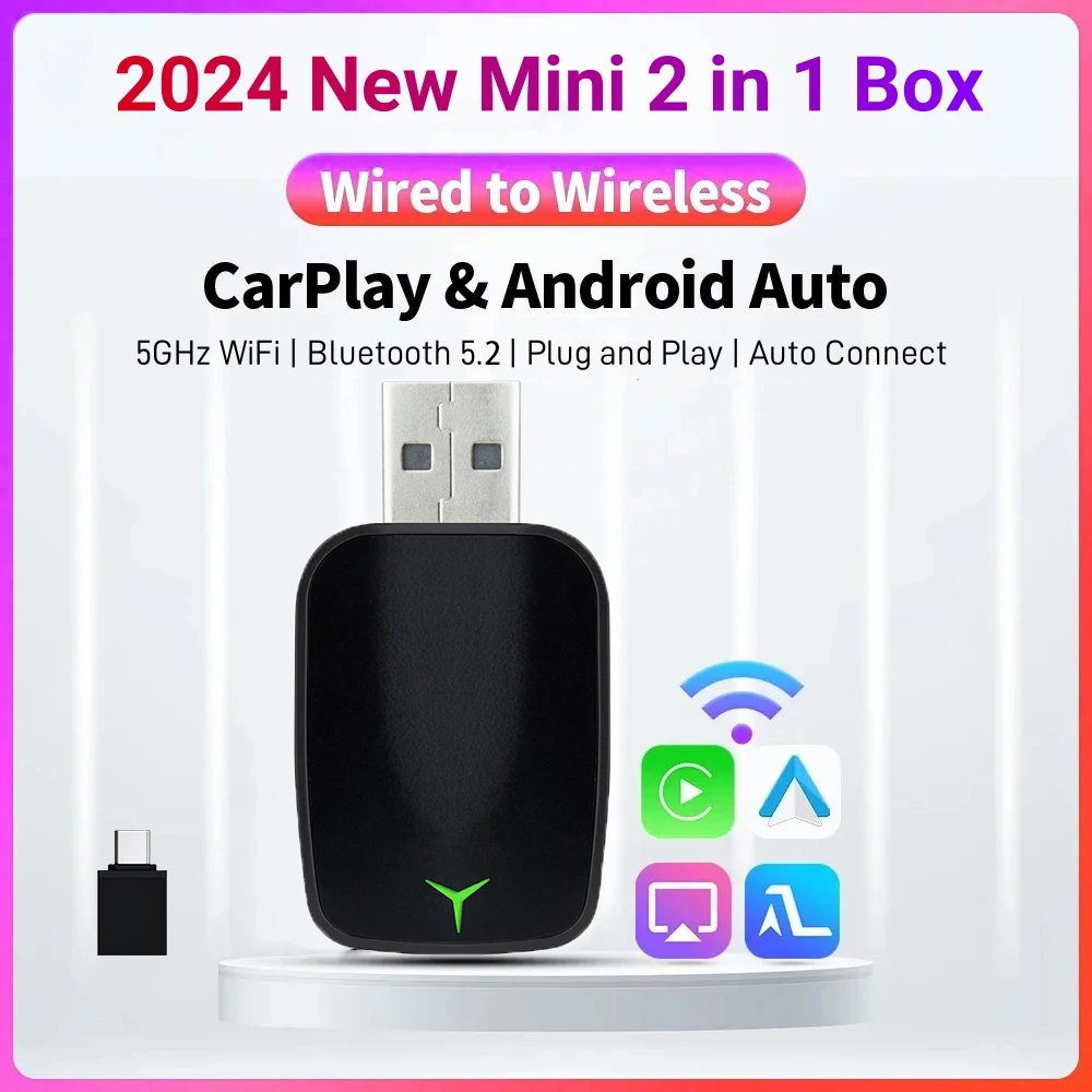 Smart Home Project - Nuovo Wired A Wireless Carplay Android