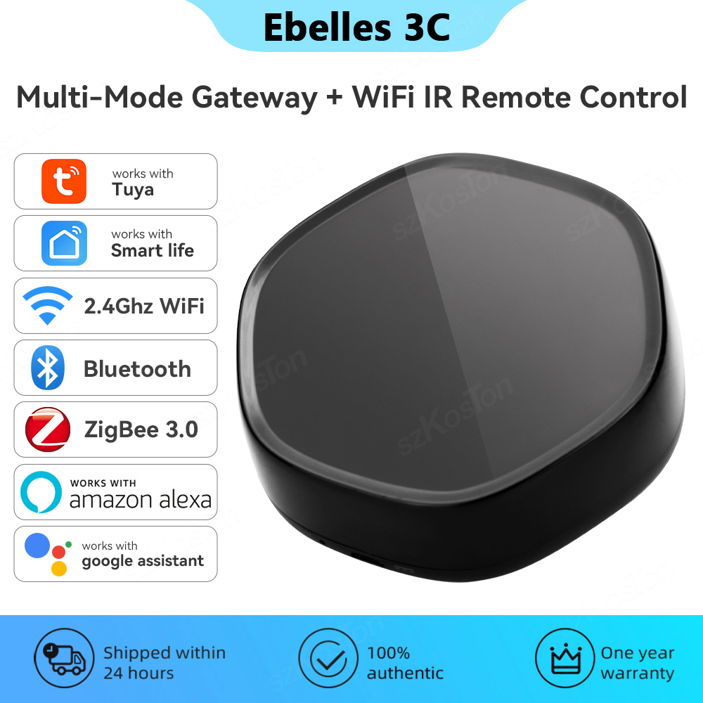 Smart Home Voice Control - Tuya Smart Home Multimode Gateway Hub