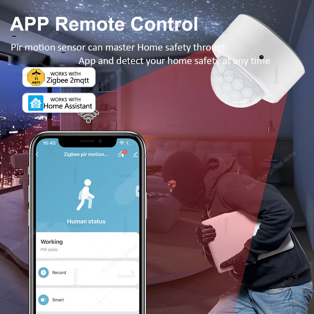 Sensore di movimento PIR ZigBe - Smart Home Assistant recensione e prezzo