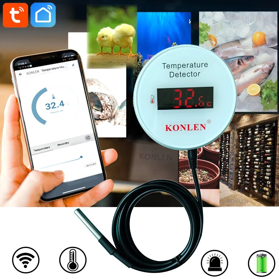 KONLEN Tuya Wifi Sensore di Te - Smart Home Kitchen recensione e prezzo