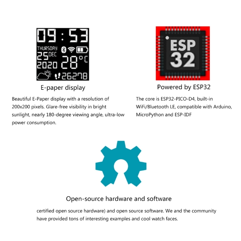 K0EA ESP32 Smartwatch Orologio - Smart Home Using Esp32 recensione e prezzo