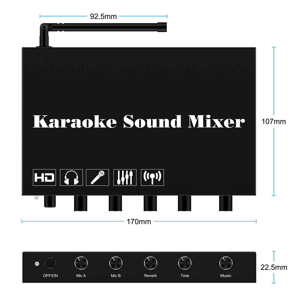 Mixer per lettore karaoke HDMI - Smart Home Theater recensione e prezzo