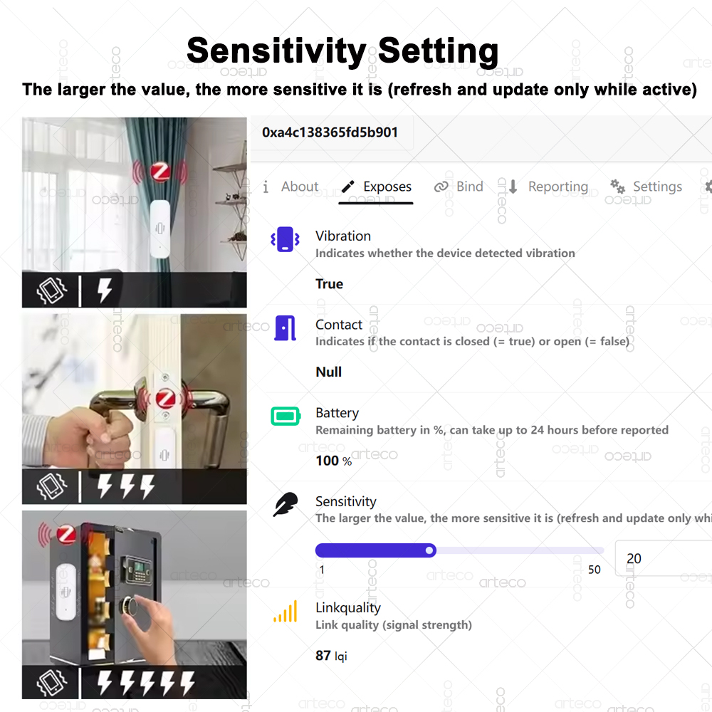 Smart ZigBee 3.0 Sensore di vi - Smart Home Assistant recensione e prezzo