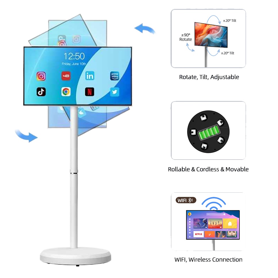 TV Smart Portatile da 21,5 Pol - Smart Home Kitchen recensione e prezzo