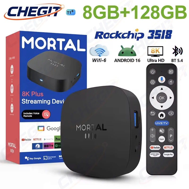 2026 Nuovo T1+ 8K HD TV Box An - Smart Home Theater recensione e prezzo