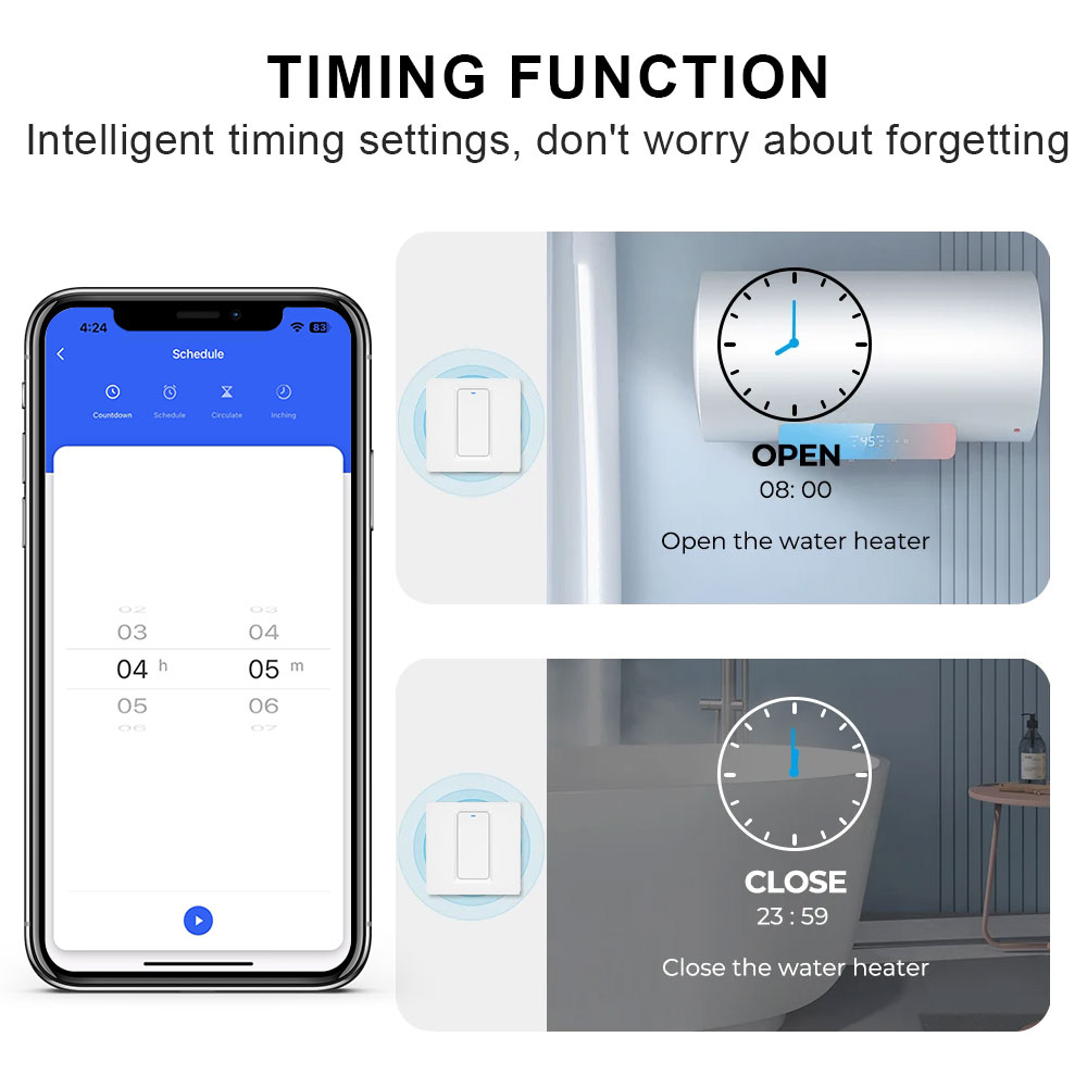 Interruttore scaldabagno intel - Smart Home Button recensione e prezzo