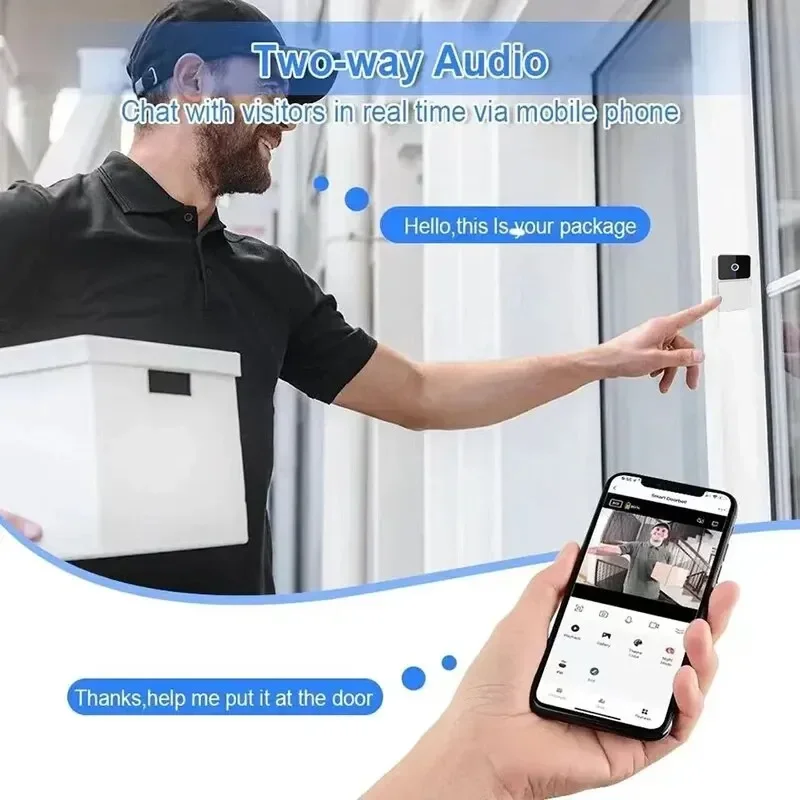 Videocitofono WiFi Wireless co - Smart Home Video Doorbell Installation recensione e prezzo