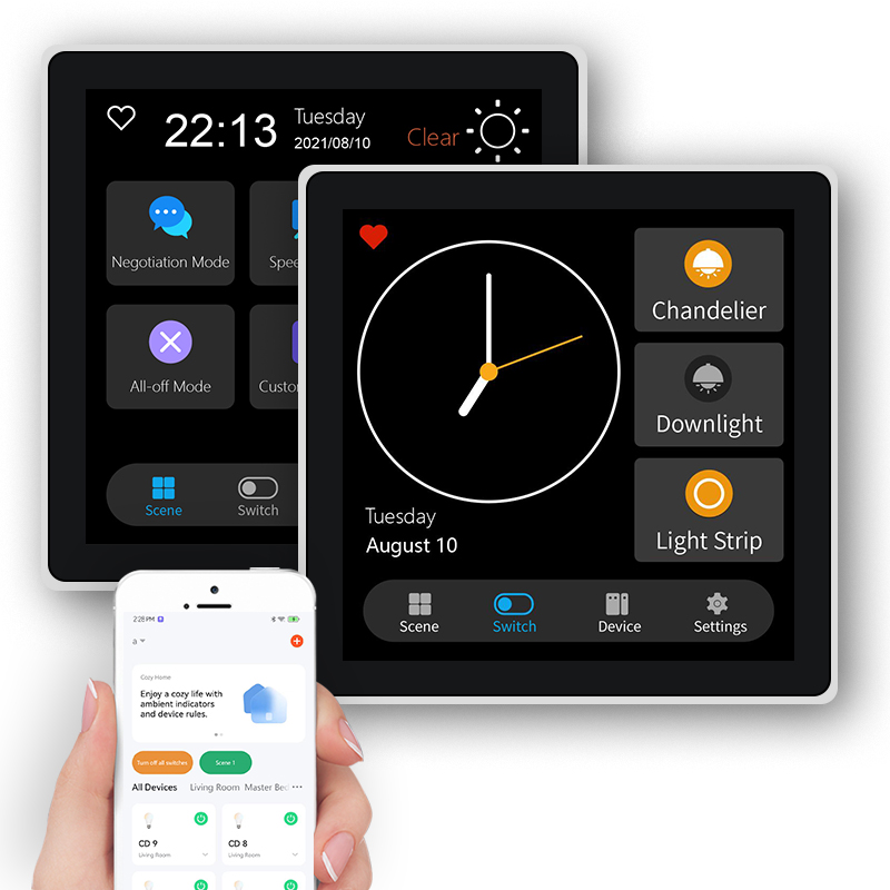 FUERS Touch Screen da 4 pollic - Smart Home Button recensione e prezzo