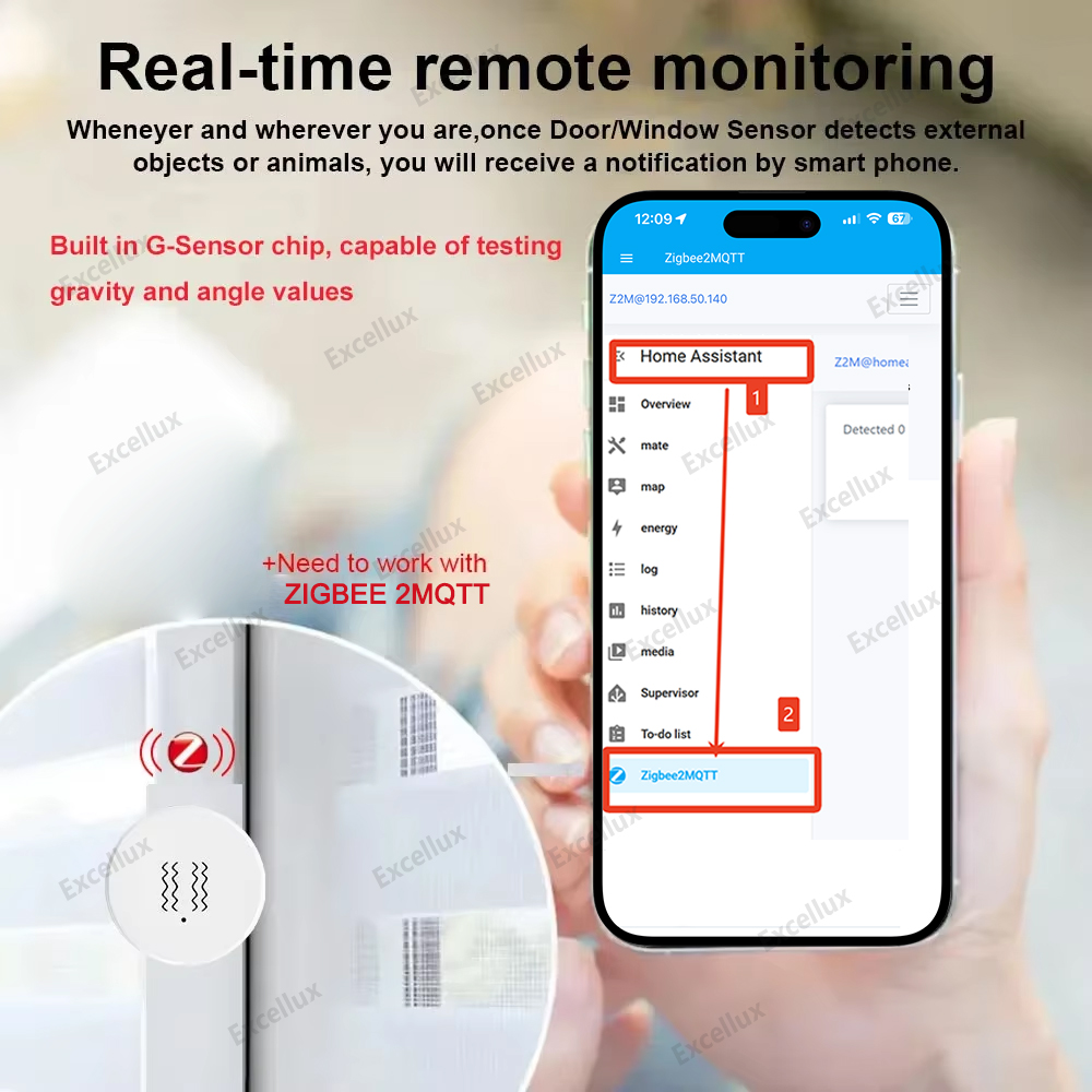 Zigbee 3.0 Sensore di vibrazio - Smart Home Assistant recensione e prezzo