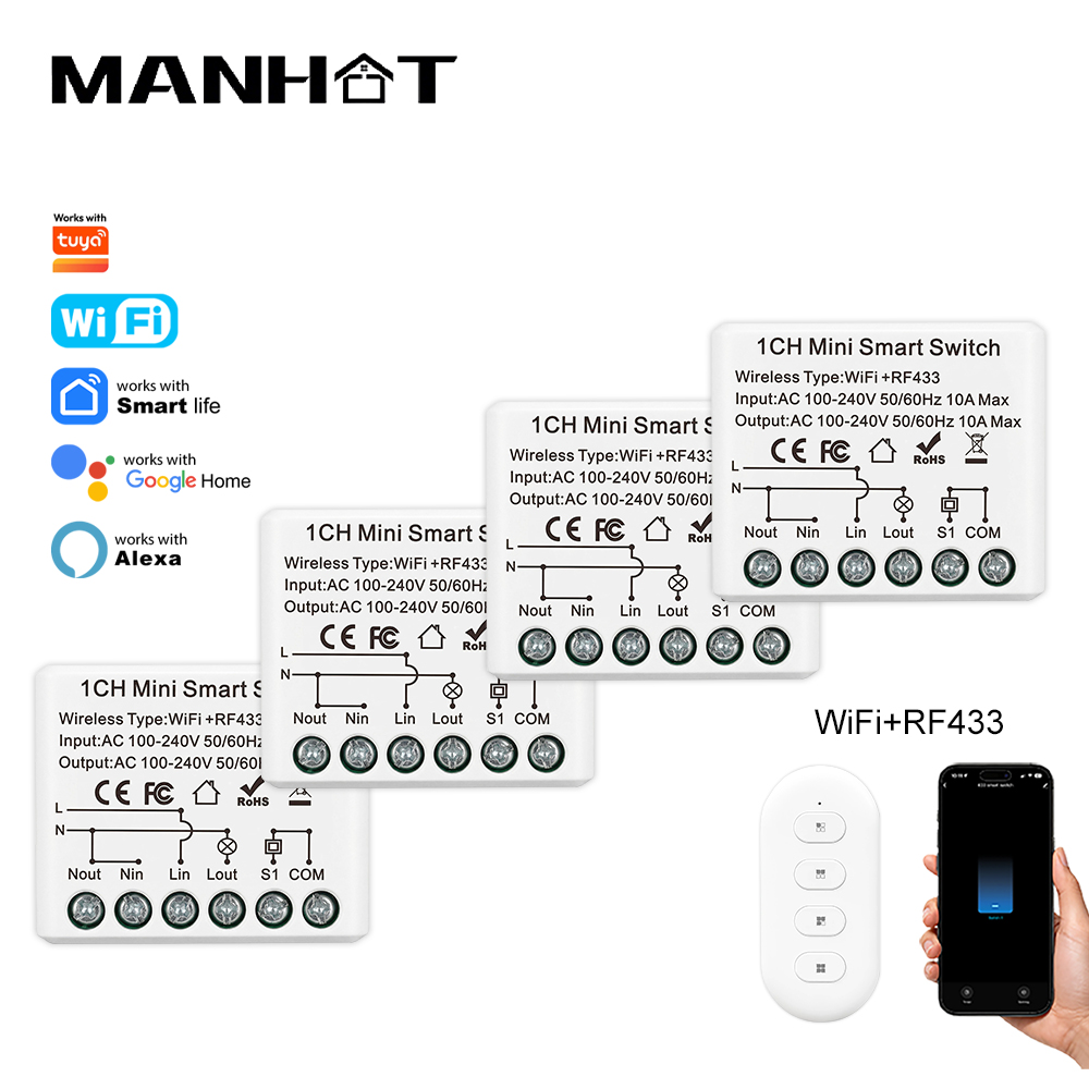 Mini Interruttore Smart WIFI 1 - Smart Home Voice Control recensione e prezzo