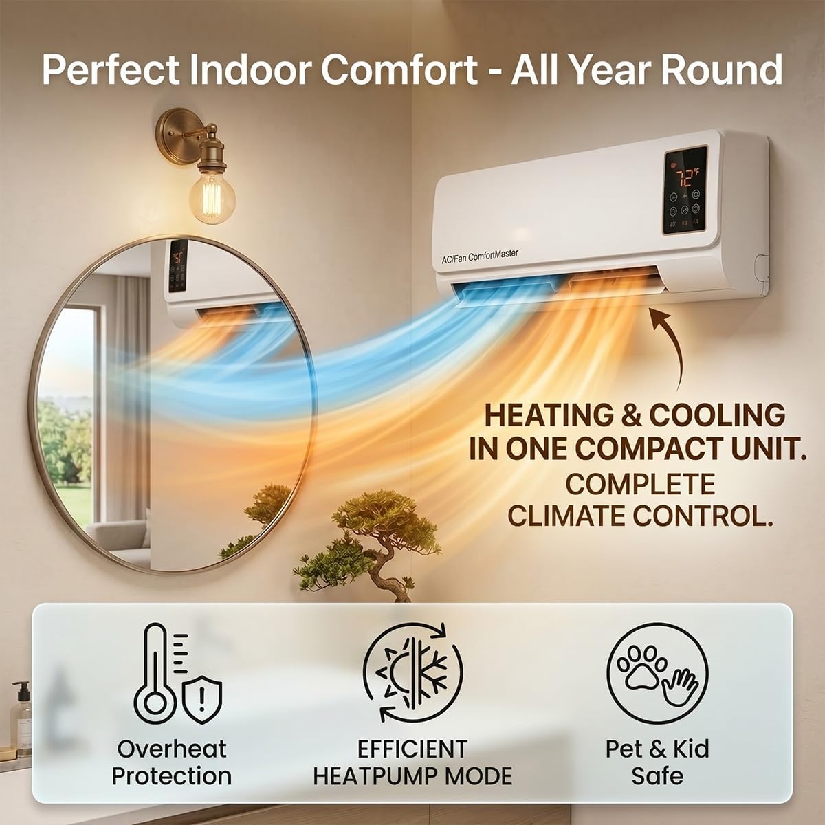 Condizionatore d'Aria e Riscal - Smart Bathroom Fan recensione e prezzo