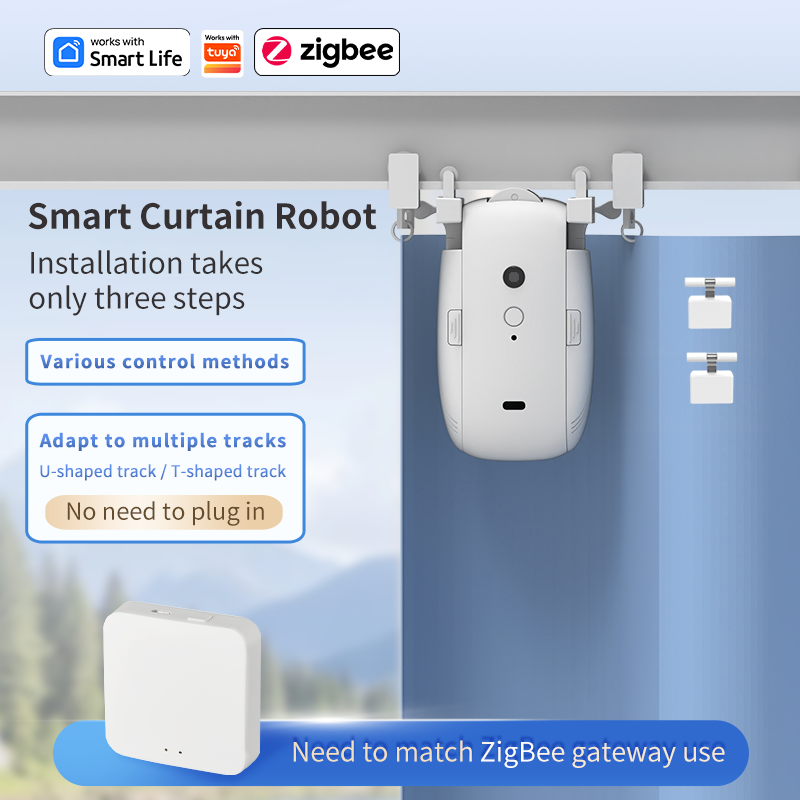 Zigbee Smart Curtain Driver Ro - Smart Home Button recensione e prezzo