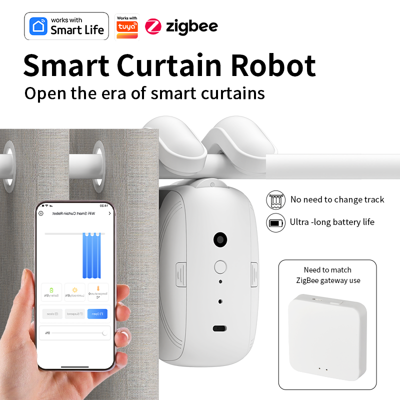 Zigbee Smart Curtain Driver Ro - Smart Home Button recensione e prezzo