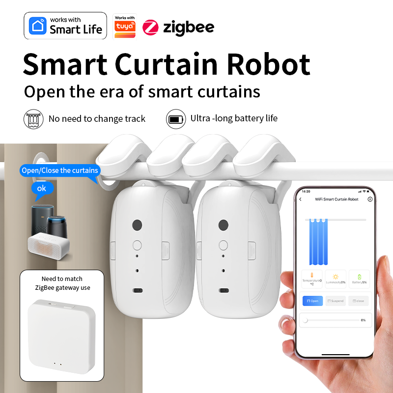 Zigbee Smart Curtain Driver Ro - Smart Home Button recensione e prezzo