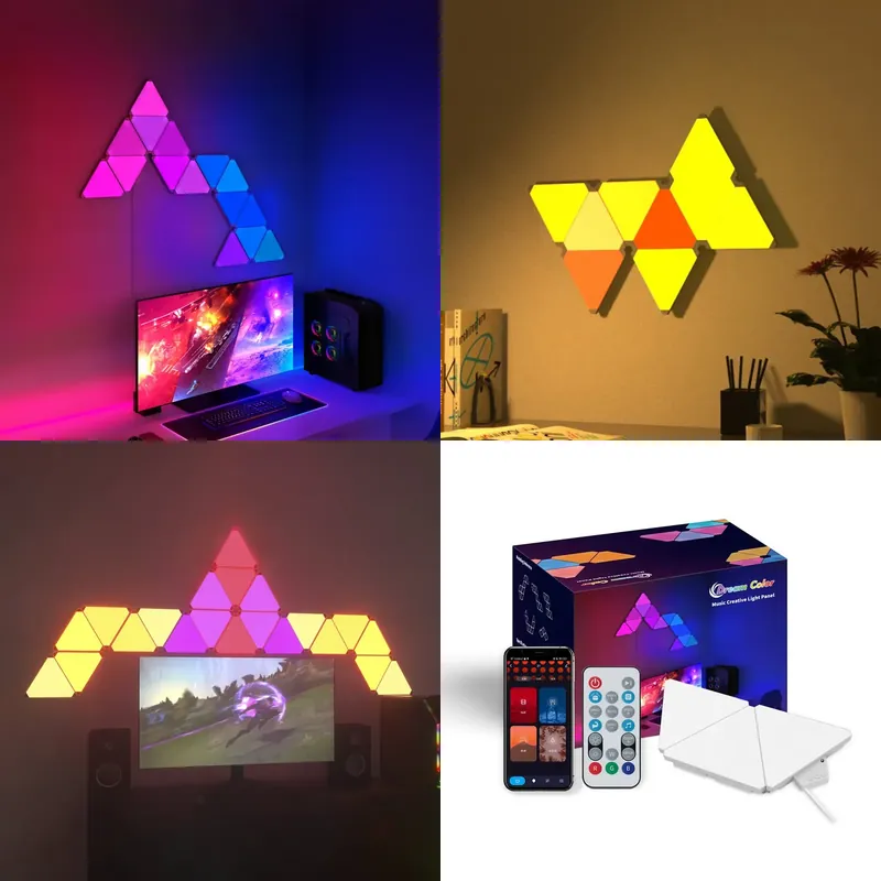 Luci LED triangolari Banqcn pe - Smart Home Assistant recensione e prezzo