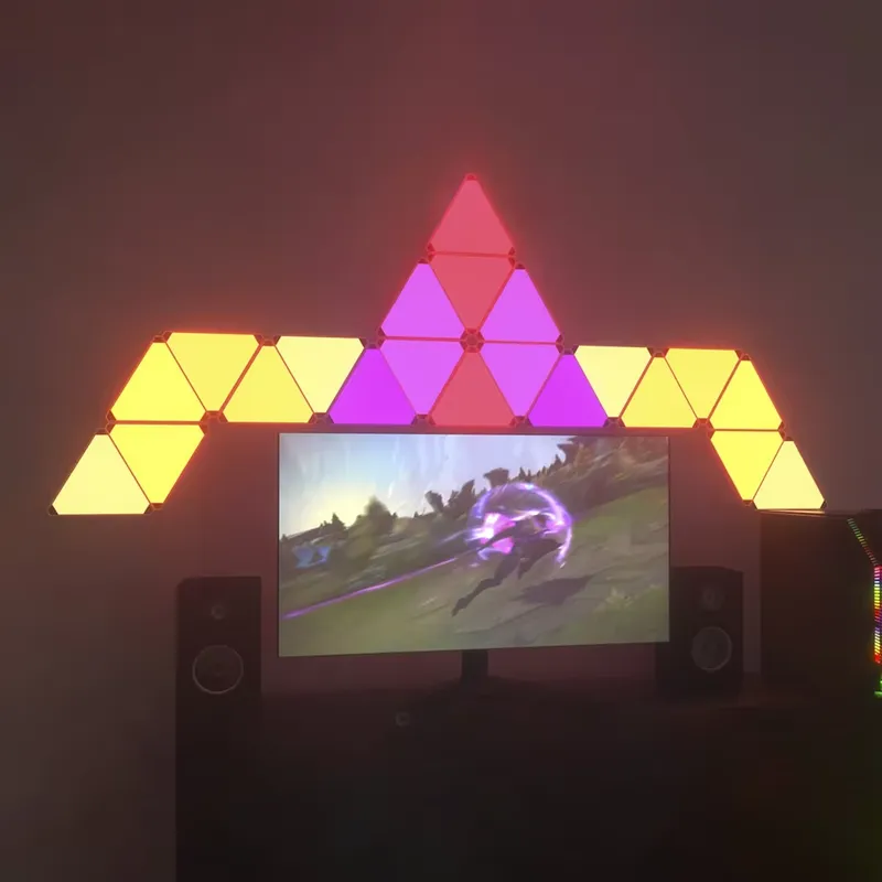 Luci LED triangolari Banqcn pe - Smart Home Assistant recensione e prezzo